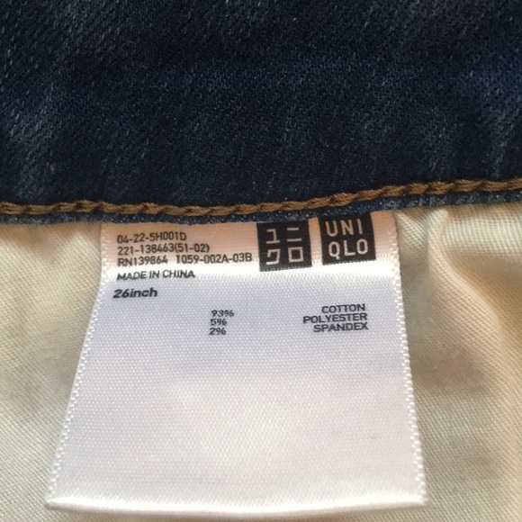 STRETCH UNIQLO JEANS - Picture 9 of 10
